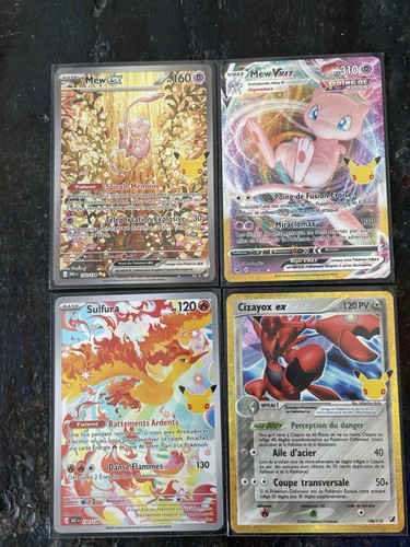 Lot cartes mew - lot, ex