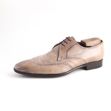 Santoni wingtip brogues - wingtip, fatte