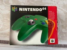 Manette De Jeu Officielle Verte NUS-005 En Boite Pour Console Nintendo 64 N64