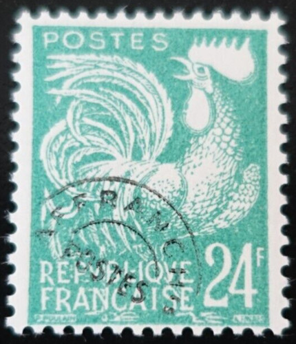 France timbre preoblitéré - timbre,