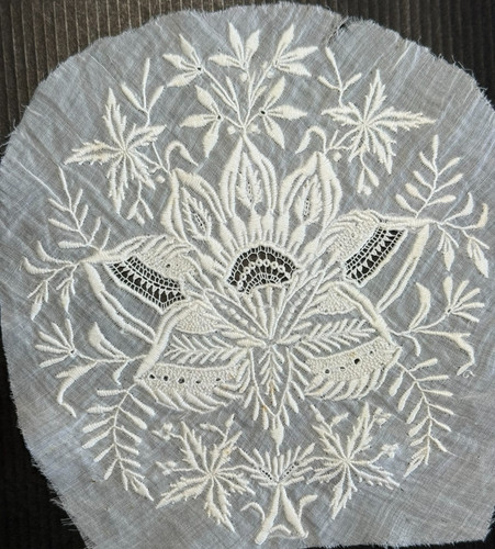 Broderie ancienne fond - broderie,