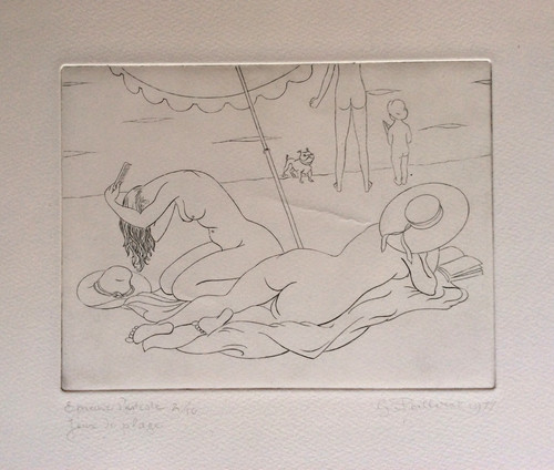 Gilbert poillerat gravure - gilbert,