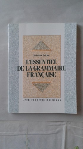 Essentiel la grammaire - l'essentiel,