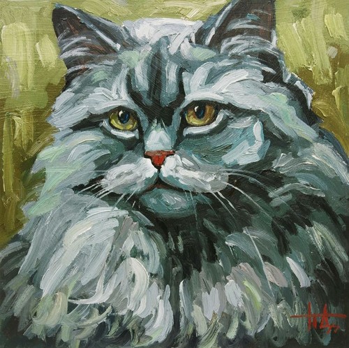 Peinture huile originale - l'huile,