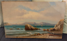 Huile sur toile ancienne