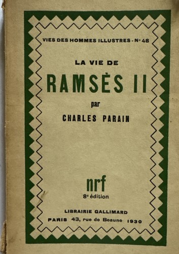 Livre ramses - livre, ii