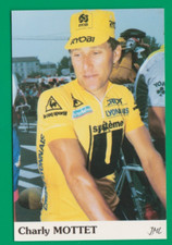 CYCLISME carte  cycliste