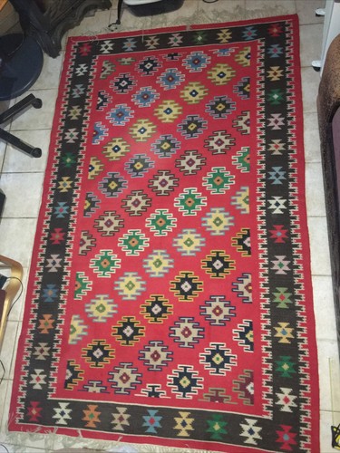 Superbe vintage tapis - superbe, laine
