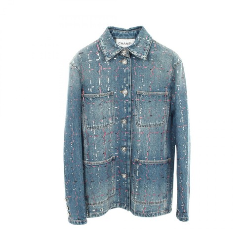 Veste jean boutonnée - veste,