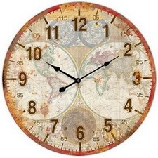 Horloge murale rétro