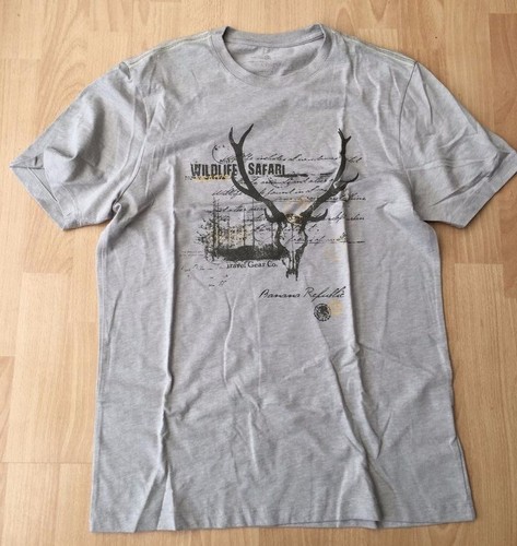 Petit shirt gris safari - t-shirt,