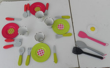 JOUET ANCIEN en BOIS DINETTE