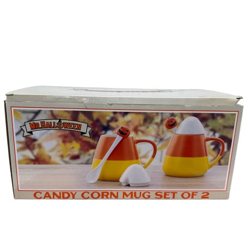 Halloween candy corn mug - mr.,