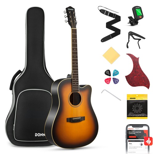 Donne acoustic guitar cutaway - acoustic,