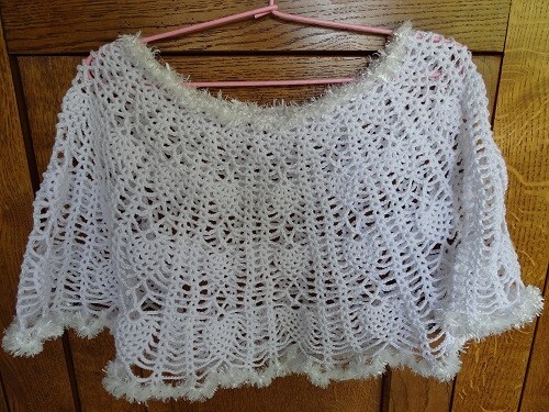 Poncho pour mariage crochet - pour,