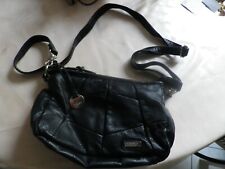  joli sac noir simili cuir