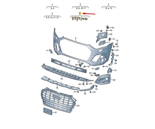 Audi pare chocs - audi, 1