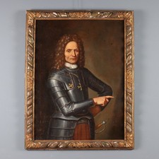 Tableau Ancien Portrait d'un