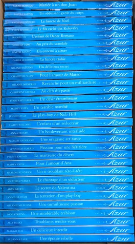 Lot livres harlequin - 30,