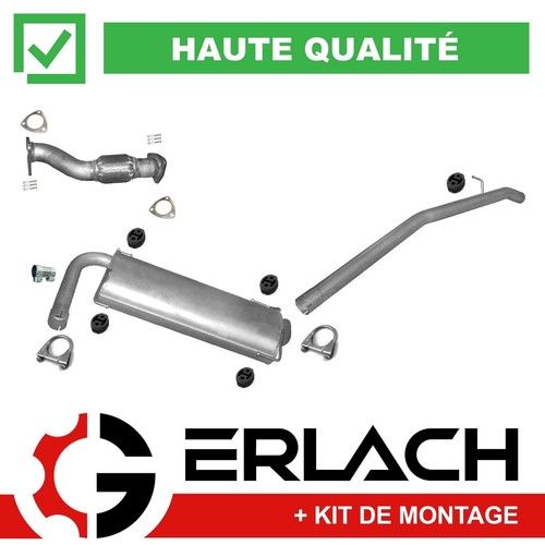 Echappement silencieux pour