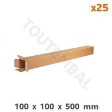 Tube carton postal de base