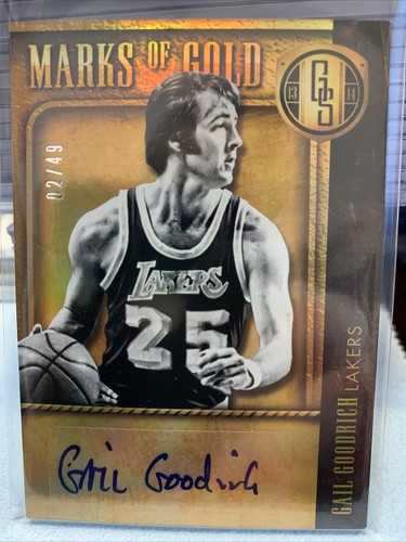 Gail goodrich panini gold - gail,