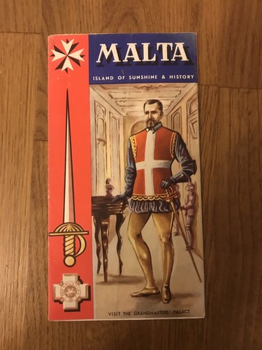 Rare vintage guide malta - rare,
