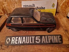 MONOGRAMME RENAULT R 5 R5 ALPINE LOGO BADGE COFFRE ARRIERE SIGLE