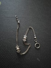 Chaîne châtelaine de montre gousset argent