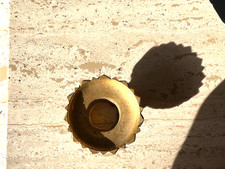 bobèche en bronze  ancienne