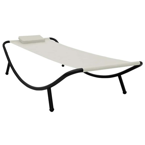 Lit jardin acier chaise - jardin,