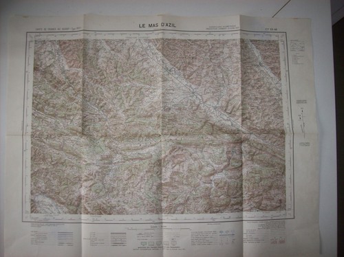 Ancienne carte géographique