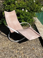 Chaise longue à bascule Roger Lecal modèle Jetstar 1975