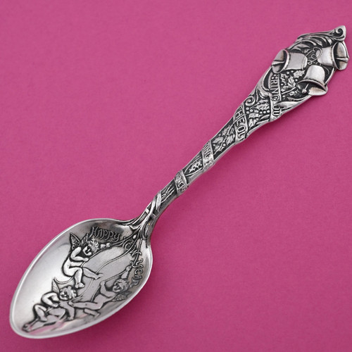 Sterling silver souvenir spoon - sterling,