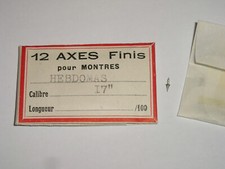 Hebdomas balance staff 17" axe de balancier Unruhwelle Orator Schild & Co Octava