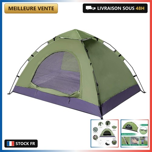 Tente camping personnes - camping,