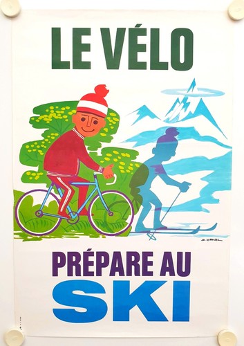 Affiche vélo prépare au - affiche,