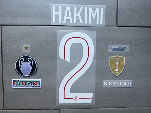 Flocage hakimi psg - flocage, home