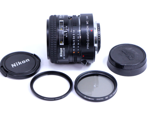 Objectif nikon nikkor 50mm - objectif,