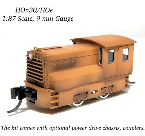 Kit laiton locomotive diesel