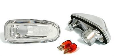 Clignotants chrome pour - 2,