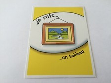 Carte je suis un tableau pièce détachée Devine tête la réponse est sur ma tête