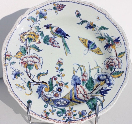 Assiette populaire faience - populaire, en