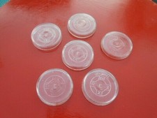 6 Couvercles de Bocaux   REX   Diametre Total  Chaque 10,5 Cm