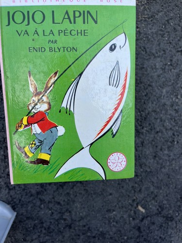 Livre jojo lapin la - la, peche