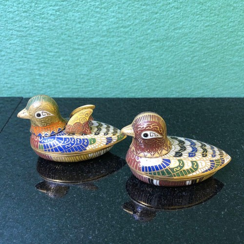 Paire ornement canard - d'ornement,