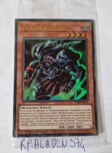 Carte éxodia necross - carte, yu-gi-oh