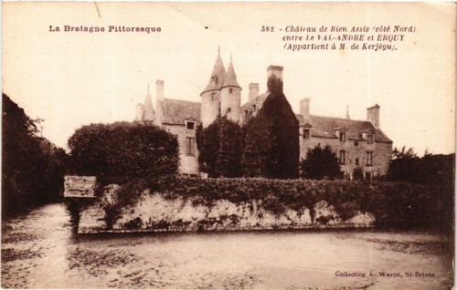 Cpa chateau bien assis - cpa,