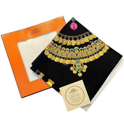 Foulard soie hermes kosmima - hermes,