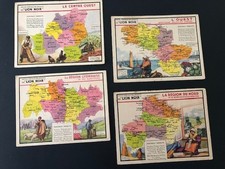 cartes publicitaires   Lion Noir "régions de France"